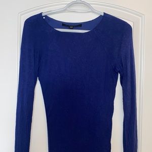 GUESS [size small] royal blue long sleeve dress